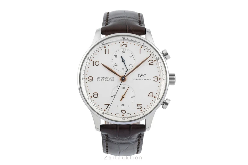 IWC Portugieser chronograph steel automatic men's watch IW371401 [2601506]