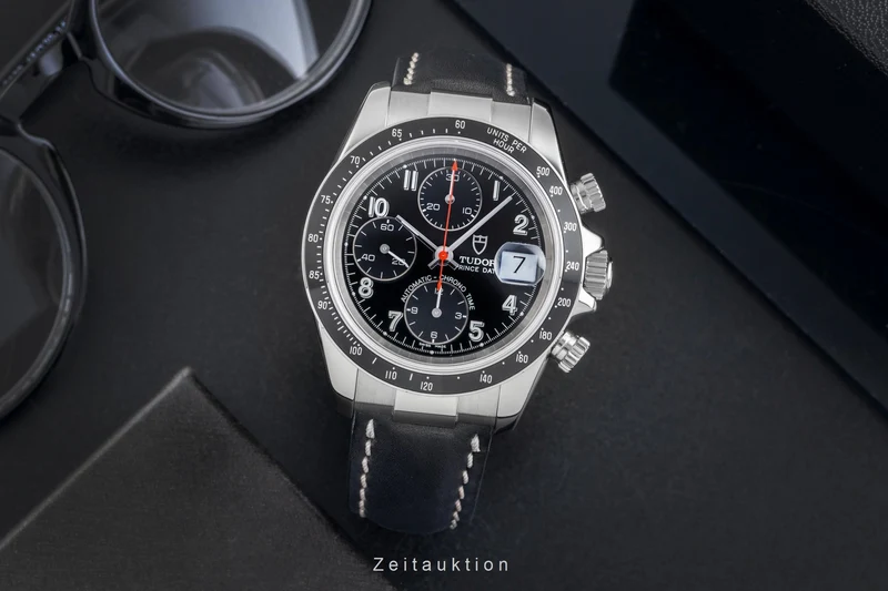 Tudor Prince Date chronograph steel automatic men's watch 79260P [2506125]