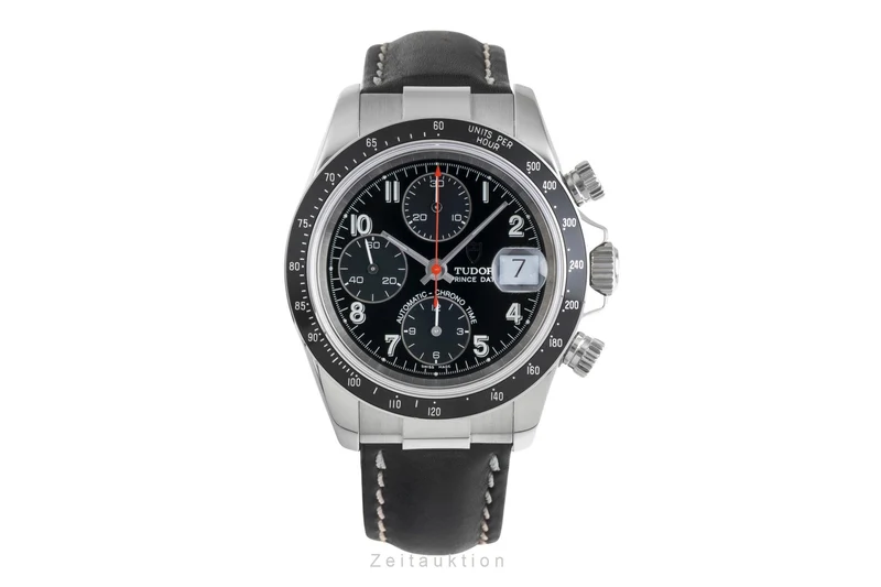 Tudor Prince Date chronograph steel automatic men's watch 79260P [2506125]