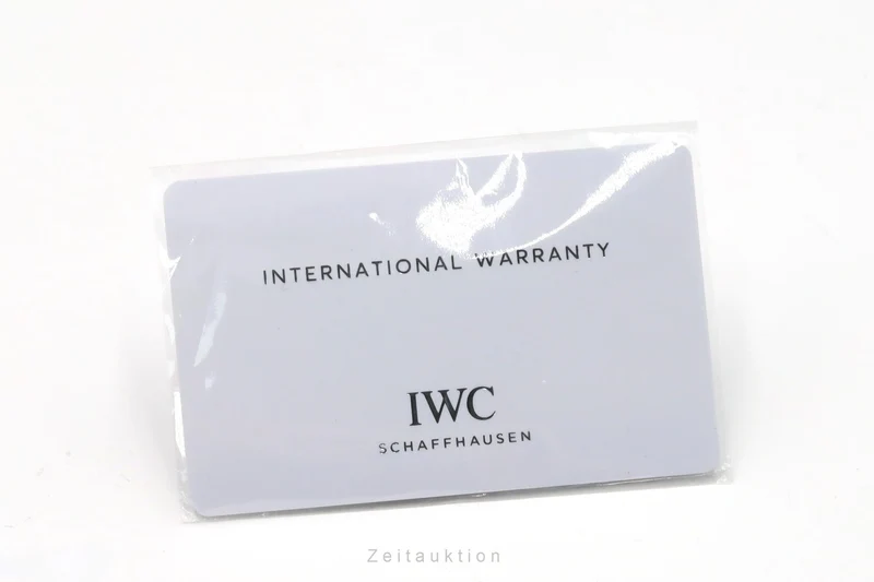 IWC Portugieser chronograph steel automatic men's watch IW371447 LP: 9100EUR [2601186]