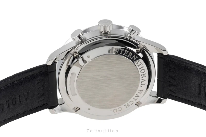 IWC Portugieser chronograph steel automatic men's watch IW371447 LP: 9100EUR [2601186]