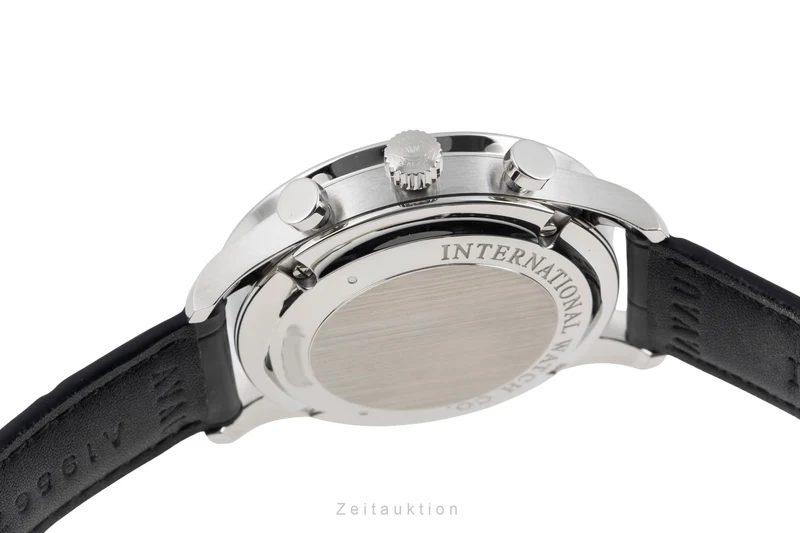IWC Portugieser chronograph steel automatic men's watch IW371447 LP: 9100EUR [2601186]