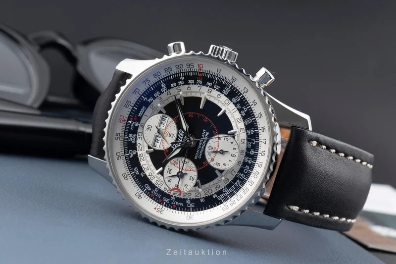 Breitling Montbrillant Datora chronograph steel automatic men's watch A21330 [2601623]