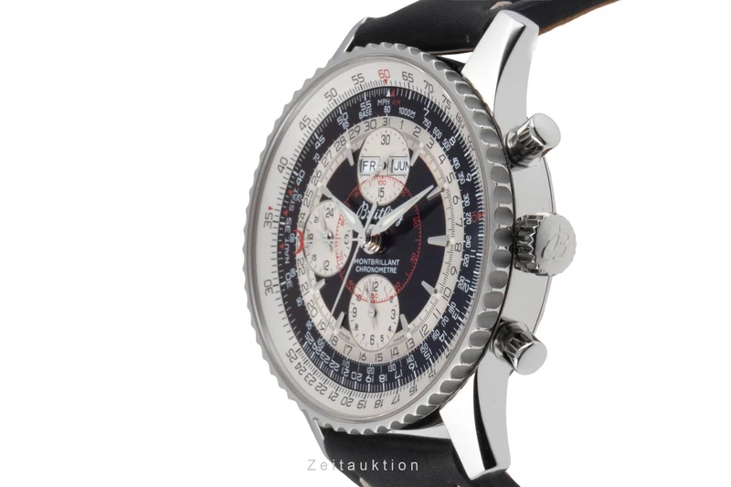 Breitling Montbrillant Datora chronograph steel automatic men's watch A21330 [2601623]