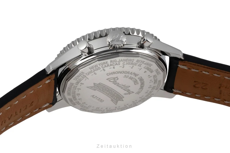Breitling Montbrillant Datora chronograph steel automatic men's watch A21330 [2601623]