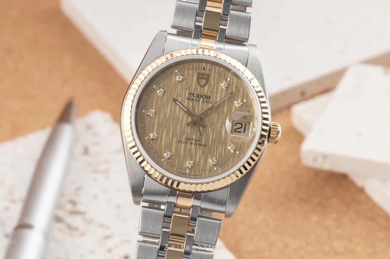Tudor Prince Date steel / gold automatic men's watch 74033 [2601560]