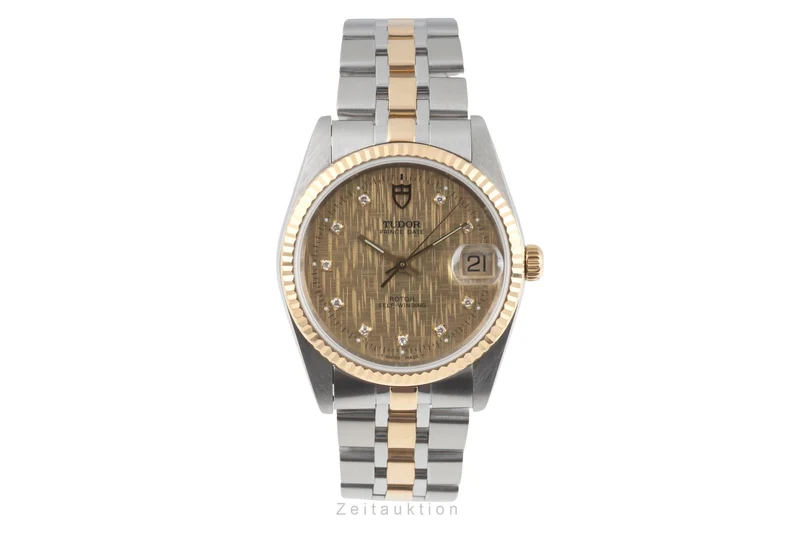 Tudor Prince Date steel / gold automatic men's watch 74033 [2601560]