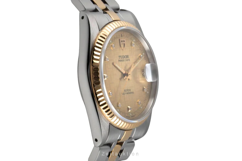 Tudor Prince Date steel / gold automatic men's watch 74033 [2601560]