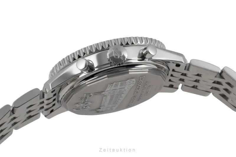 Breitling Montbrillant chronograph steel automatic men's watch AB013012/G735 LP: 9850EUR [2601597]