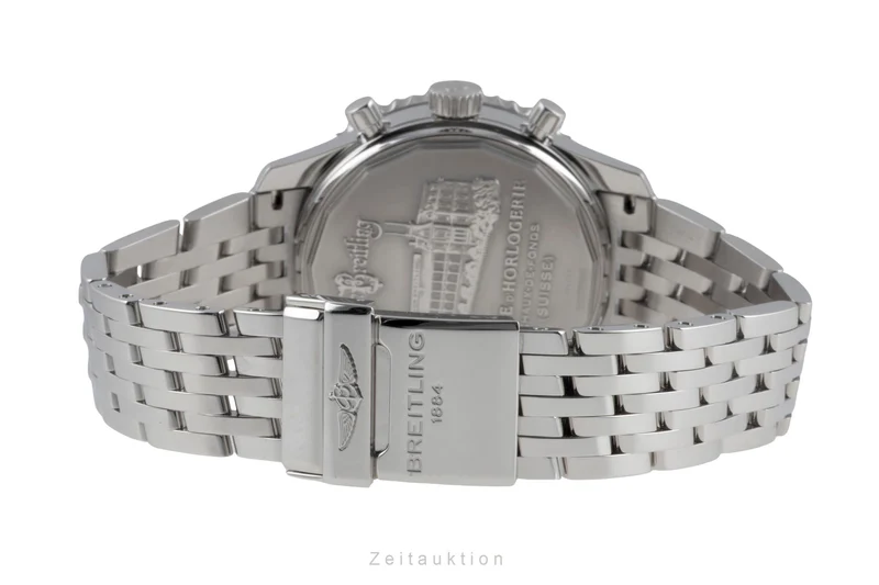 Breitling Montbrillant chronograph steel automatic men's watch AB013012/G735 LP: 9850EUR [2601597]