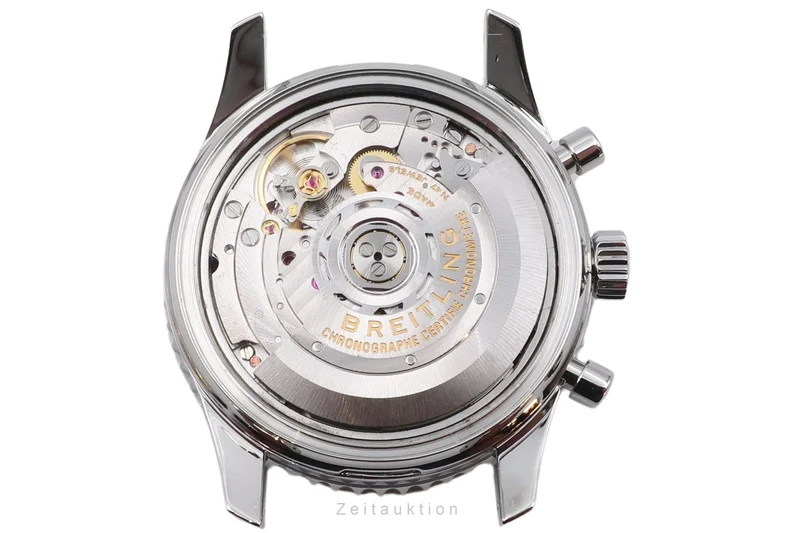 Breitling Montbrillant chronograph steel automatic men's watch AB013012/G735 LP: 9850EUR [2601597]