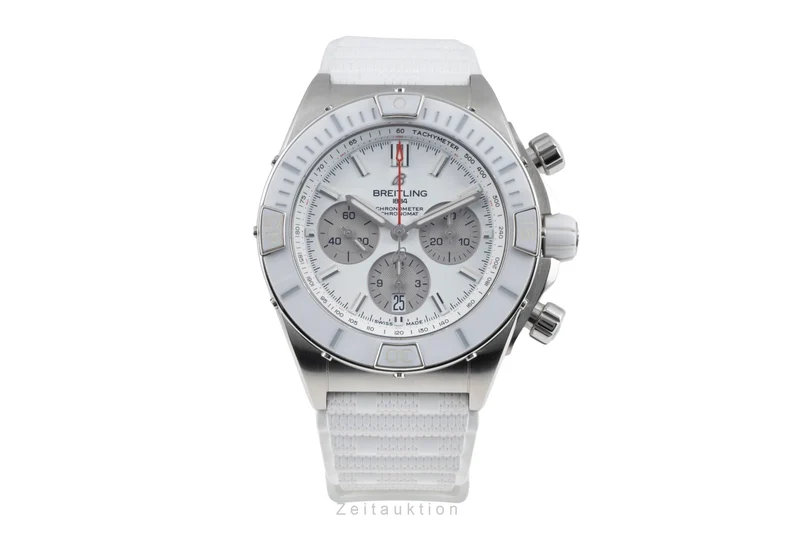 Breitling Chronomat chronograph steel automatic men's watch AB0136A71A1S1 LP: 10000EUR [2601463]