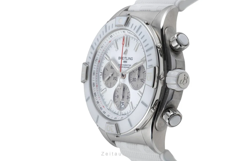 Breitling Chronomat chronograph steel automatic men's watch AB0136A71A1S1 LP: 10000EUR [2601463]