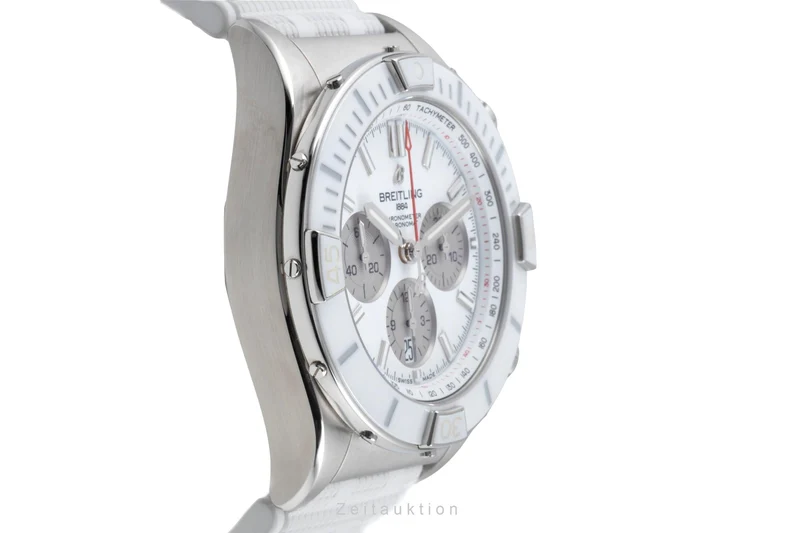 Breitling Chronomat chronograph steel automatic men's watch AB0136A71A1S1 LP: 10000EUR [2601463]
