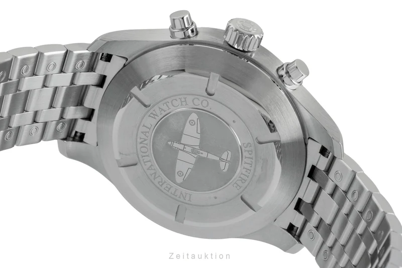 IWC Spitfire chronograph steel automatic men's watch IW387804 LP: 8800EUR [2504843]