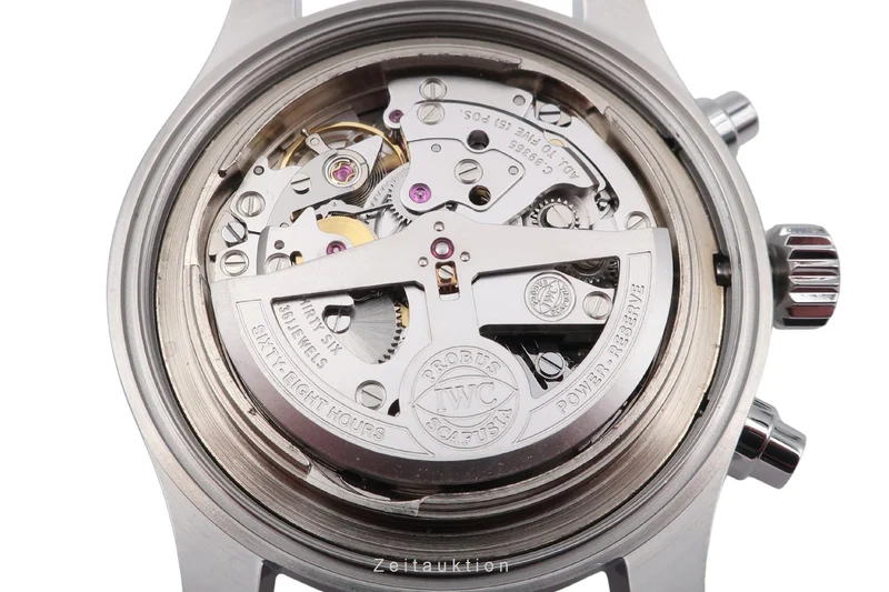 IWC Spitfire chronograph steel automatic men's watch IW387804 LP: 8800EUR [2504843]