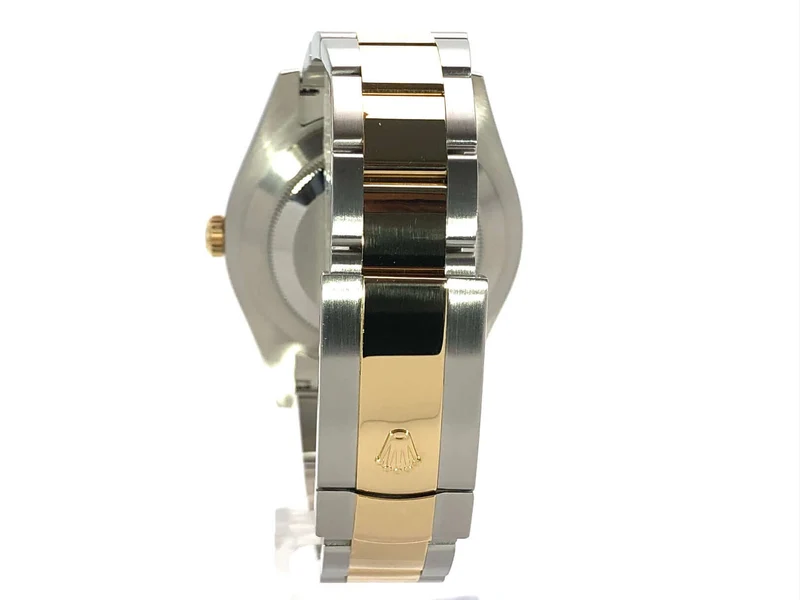 Rolex Datejust II 41 116333 Edelstahl Gelbgold Schwarz Arabisch LC100 aus 2015