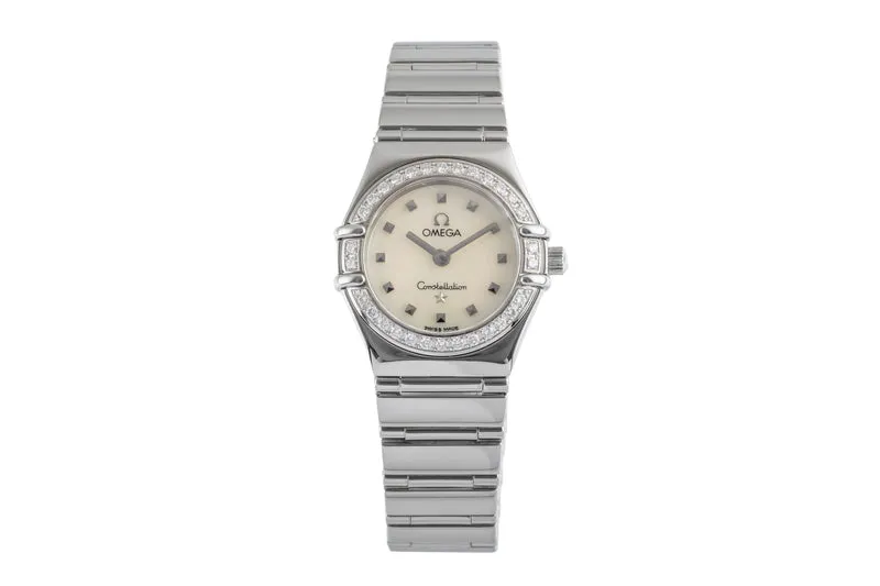 Omega Constellation steel quartz women's watch 1460.75.00 , 895.1243 [2504307]