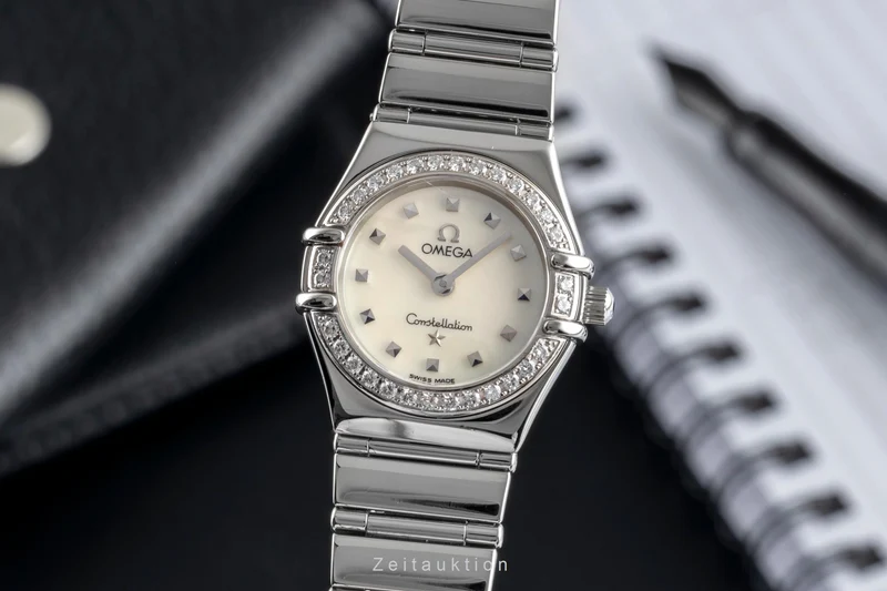 Omega Constellation steel quartz women's watch 1460.75.00 , 895.1243 [2504307]