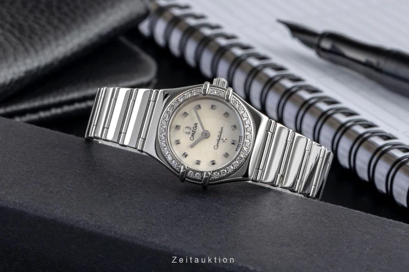 Omega Constellation steel quartz women's watch 1460.75.00 , 895.1243 [2504307]