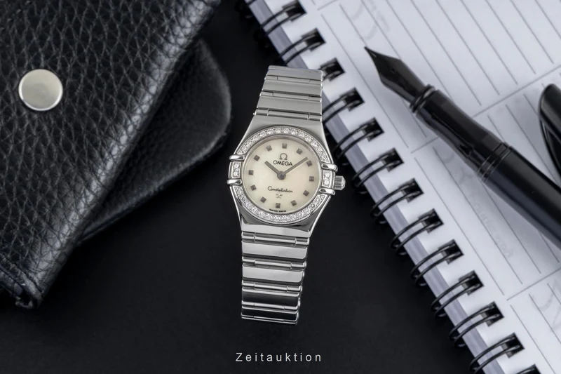 Omega Constellation steel quartz women's watch 1460.75.00 , 895.1243 [2504307]