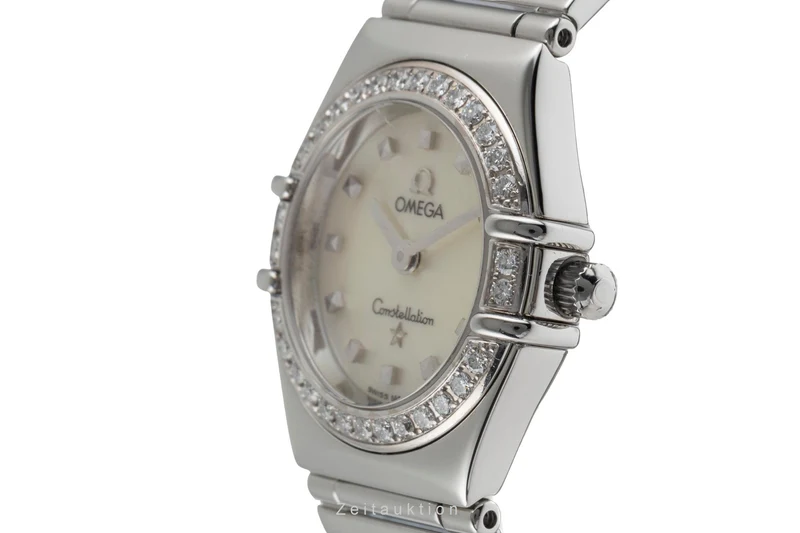 Omega Constellation steel quartz women's watch 1460.75.00 , 895.1243 [2504307]