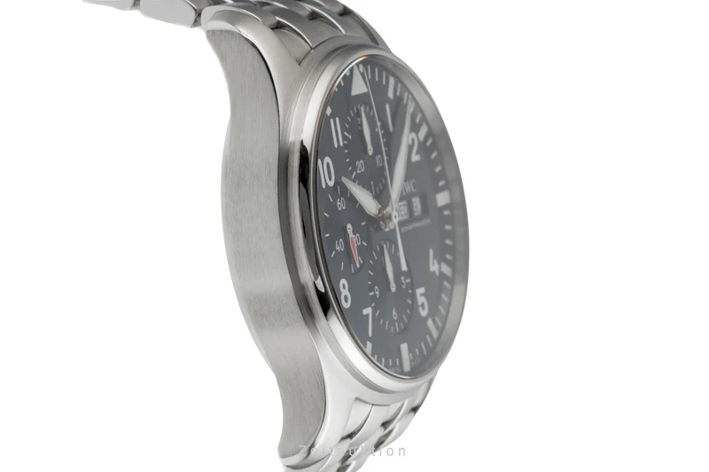 IWC Fliegerchronograph chronograph steel automatic men's watch IW377717 LP: 9500EUR [2504270]