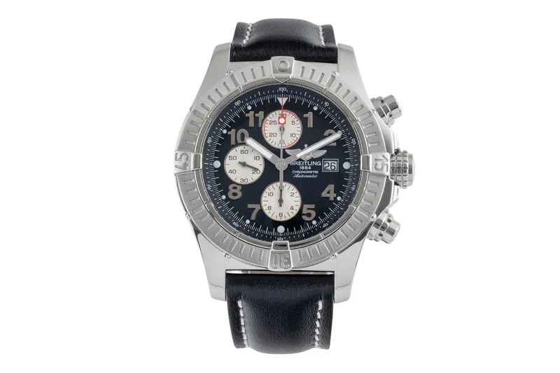 Breitling Super Avenger chronograph steel automatic men's watch A13370 [2503551]