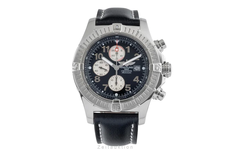 Breitling Super Avenger chronograph steel automatic men's watch A13370 [2503551]