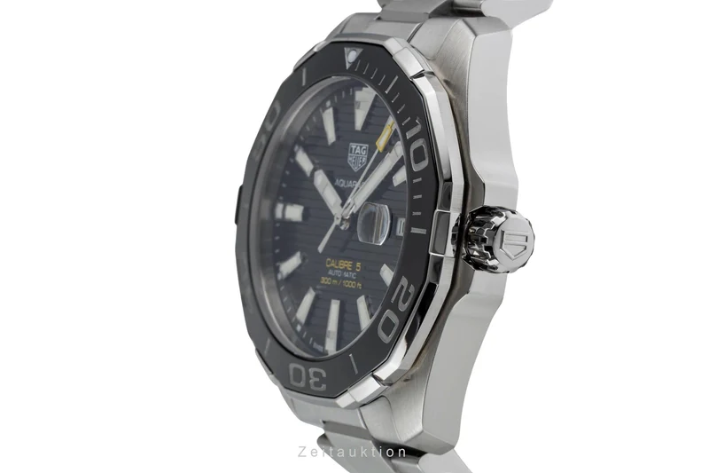 Tag Heuer Aquaracer steel automatic men's watch WAY201A [2504352]