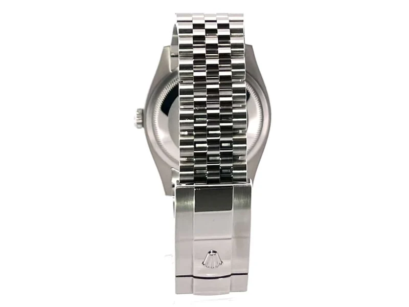 Rolex Datejust 36 Oystersteel 126200 Schiefergrau Römisch Jubile-Band