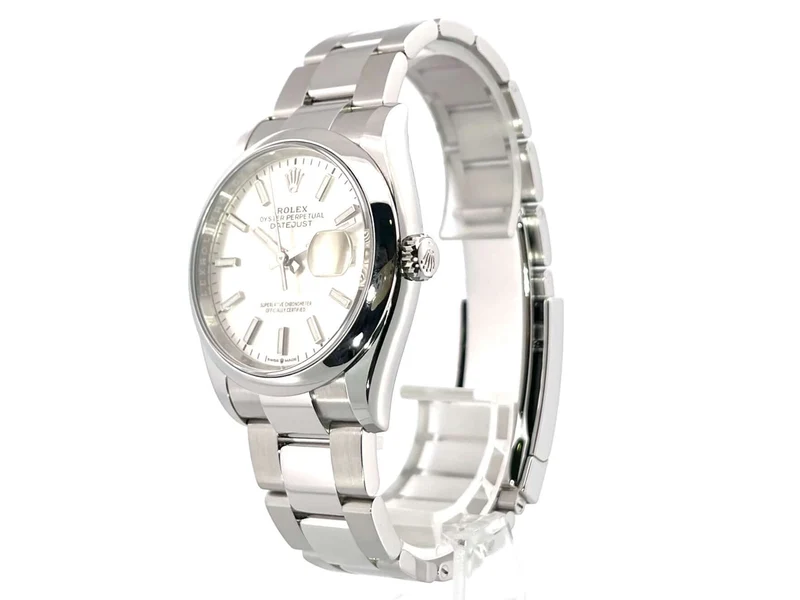 Rolex Datejust 36 Oystersteel 126200 Silber