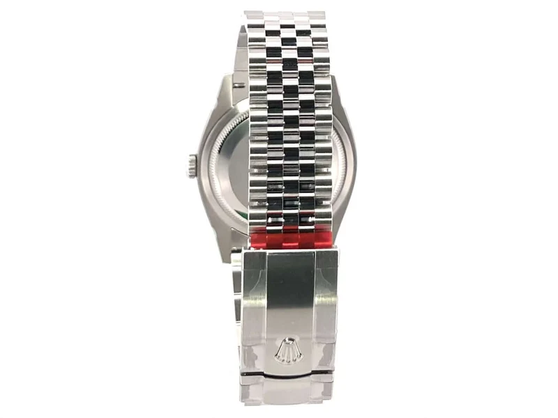 Rolex Datejust 36 Oystersteel Weißgold 126234 Blau Riffel Diamant Jubile-Band