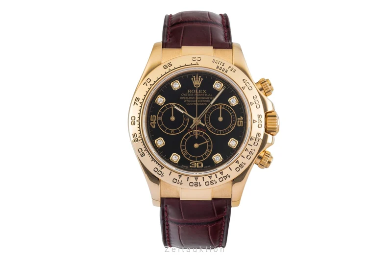 Rolex Daytona chronograph 18 ct gold automatic men's watch 116518 [2601383]