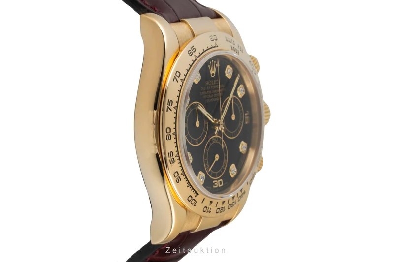 Rolex Daytona chronograph 18 ct gold automatic men's watch 116518 [2601383]