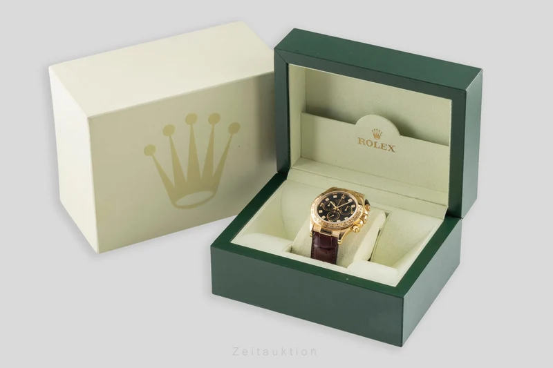 Rolex Daytona chronograph 18 ct gold automatic men's watch 116518 [2601383]