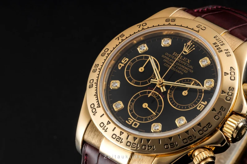 Rolex Daytona chronograph 18 ct gold automatic men's watch 116518 [2601383]