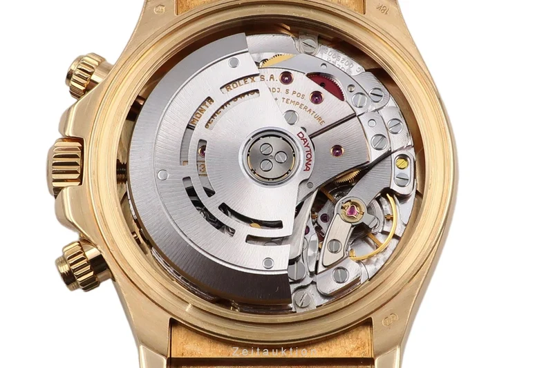 Rolex Daytona chronograph 18 ct gold automatic men's watch 116518 [2601383]