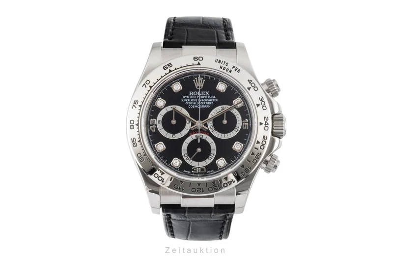 Rolex Daytona chronograph 18 ct white gold automatic men's watch 116519 [2601380]