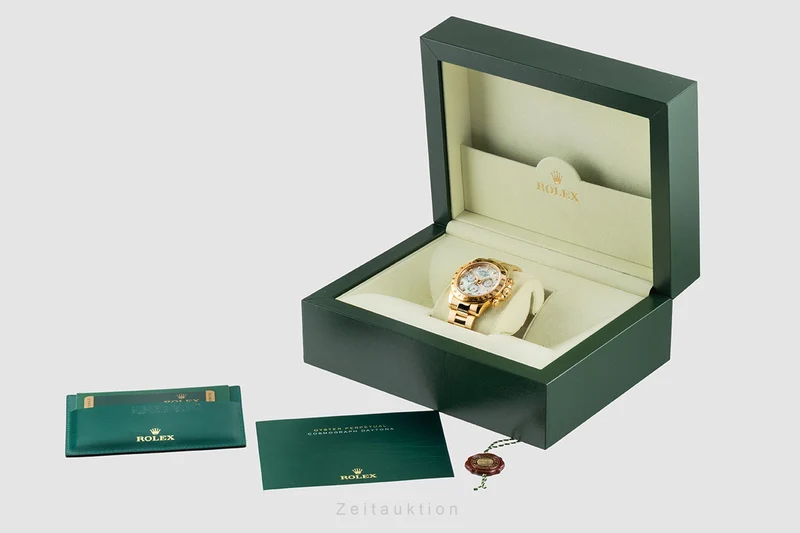 Rolex Daytona chronograph 18 ct gold automatic men's watch 116528 [2601384]