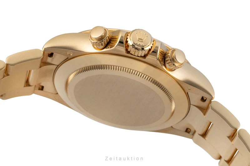 Rolex Daytona chronograph 18 ct gold automatic men's watch 116528 [2601384]
