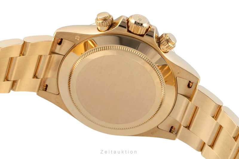 Rolex Daytona chronograph 18 ct gold automatic men's watch 116528 [2601384]