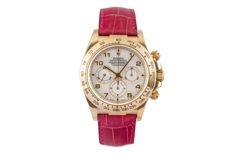 Rolex Daytona chronograph 18 ct gold automatic men's watch 16518 [2601539]