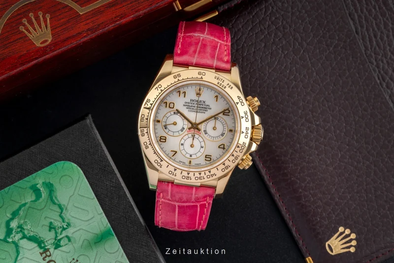 Rolex Daytona chronograph 18 ct gold automatic men's watch 16518 [2601539]