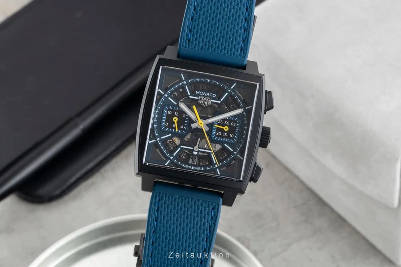 Tag Heuer Monaco chronograph titanium automatic men's watch CBL2188.FT6261 LP: 11650EUR [2601669]