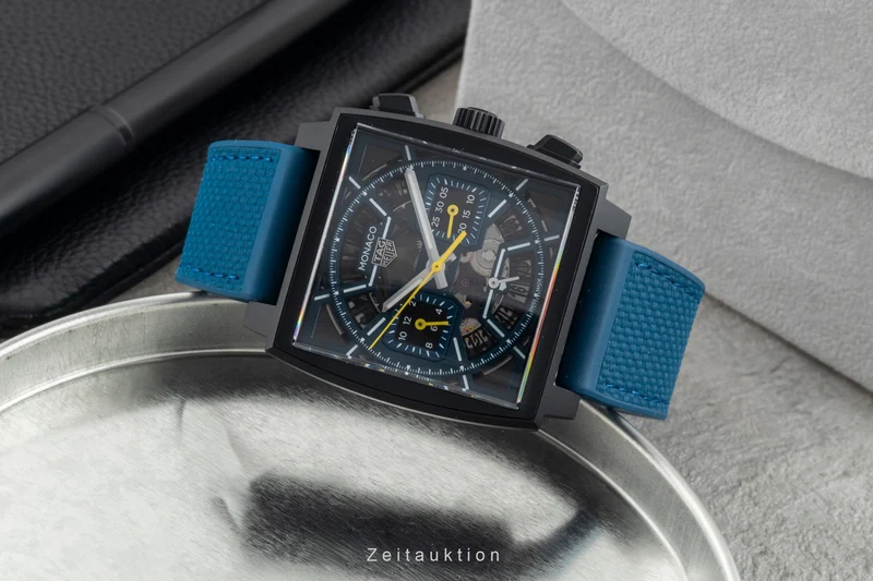 Tag Heuer Monaco chronograph titanium automatic men's watch CBL2188.FT6261 LP: 11650EUR [2601669]