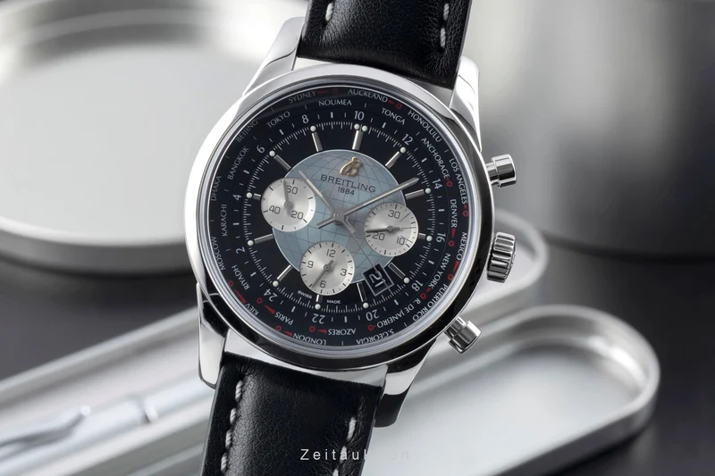 Breitling Transocean chronograph steel automatic men's watch AB0510U4/BB62 [2601399]