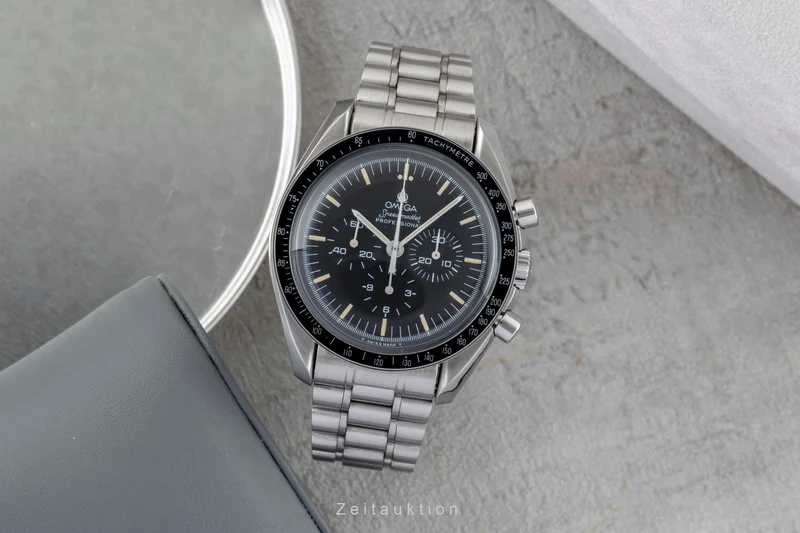 Omega Speedmaster Moonwatch chronograph steel manual winding men's watch 3590.50.00 LP: 7600EUR [2601502]