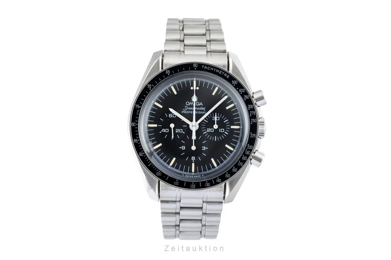Omega Speedmaster Moonwatch chronograph steel manual winding men's watch 3590.50.00 LP: 7600EUR [2601502]