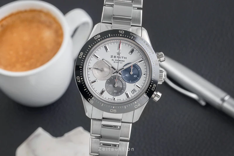 Zenith Chronomaster chronograph steel automatic men's watch 03.3100.3600/69.M3100 LP: 12000EUR [2504033]
